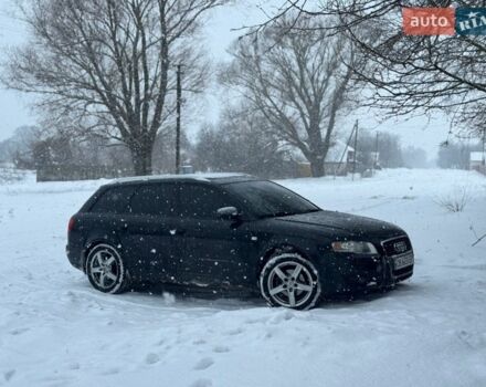 Черный Ауди А4, объемом двигателя 2 л и пробегом 216 тыс. км за 8200 $, фото 1 на Automoto.ua