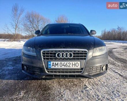Черный Ауди А4, объемом двигателя 2 л и пробегом 379 тыс. км за 7600 $, фото 1 на Automoto.ua