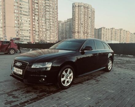 Черный Ауди А4, объемом двигателя 2 л и пробегом 380 тыс. км за 8700 $, фото 1 на Automoto.ua