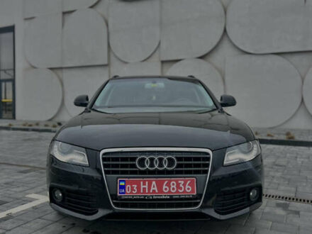 Черный Ауди А4, объемом двигателя 2 л и пробегом 190 тыс. км за 7500 $, фото 1 на Automoto.ua