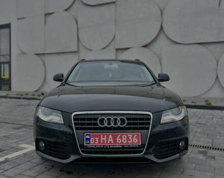 Черный Ауди А4, объемом двигателя 2 л и пробегом 190 тыс. км за 7500 $, фото 1 на Automoto.ua