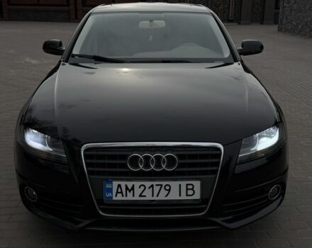 Черный Ауди А4, объемом двигателя 2 л и пробегом 285 тыс. км за 8800 $, фото 1 на Automoto.ua