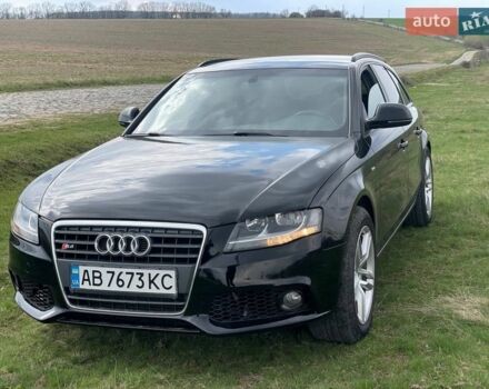 Черный Ауди А4, объемом двигателя 2 л и пробегом 320 тыс. км за 8500 $, фото 1 на Automoto.ua