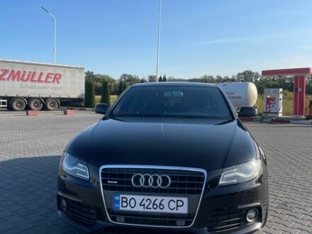 Черный Ауди А4, объемом двигателя 2 л и пробегом 198 тыс. км за 10162 $, фото 1 на Automoto.ua