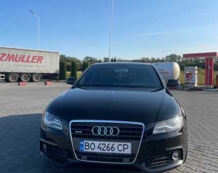 Черный Ауди А4, объемом двигателя 2 л и пробегом 198 тыс. км за 10162 $, фото 1 на Automoto.ua