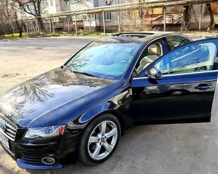 Черный Ауди А4, объемом двигателя 2 л и пробегом 220 тыс. км за 8500 $, фото 1 на Automoto.ua
