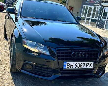 Черный Ауди А4, объемом двигателя 2 л и пробегом 314 тыс. км за 9800 $, фото 1 на Automoto.ua