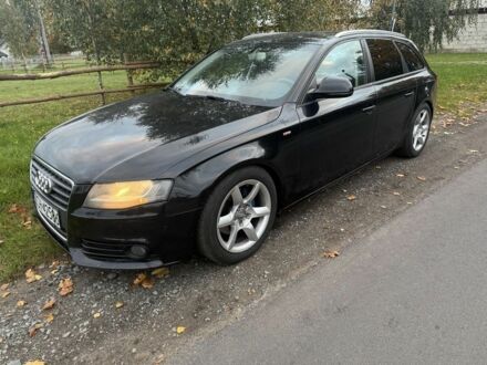 Черный Ауди А4, объемом двигателя 2 л и пробегом 350 тыс. км за 1377 $, фото 1 на Automoto.ua