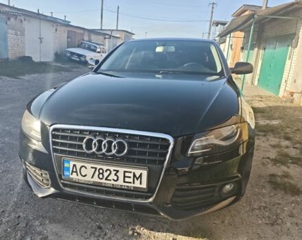 Чорний Ауді А4, об'ємом двигуна 2 л та пробігом 268 тис. км за 8302 $, фото 1 на Automoto.ua