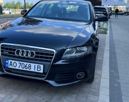 Чорний Ауді А4, об'ємом двигуна 2 л та пробігом 219 тис. км за 9500 $, фото 1 на Automoto.ua