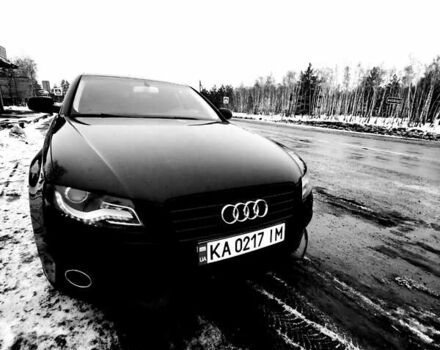 Черный Ауди А4, объемом двигателя 2 л и пробегом 255 тыс. км за 9000 $, фото 1 на Automoto.ua
