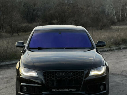 Черный Ауди А4, объемом двигателя 1.98 л и пробегом 187 тыс. км за 9600 $, фото 1 на Automoto.ua