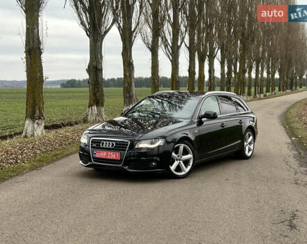 Чорний Ауді А4, об'ємом двигуна 2 л та пробігом 195 тис. км за 10450 $, фото 1 на Automoto.ua