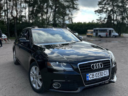 Чорний Ауді А4, об'ємом двигуна 2 л та пробігом 227 тис. км за 8900 $, фото 1 на Automoto.ua