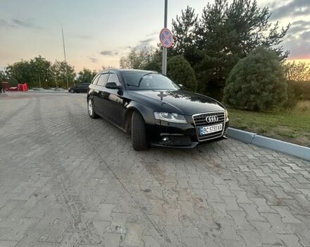 Черный Ауди А4, объемом двигателя 2 л и пробегом 283 тыс. км за 8600 $, фото 1 на Automoto.ua