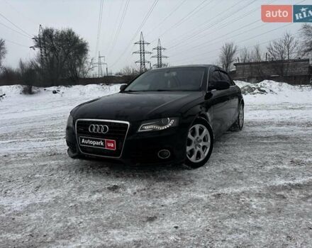 Черный Ауди А4, объемом двигателя 2 л и пробегом 245 тыс. км за 8390 $, фото 1 на Automoto.ua