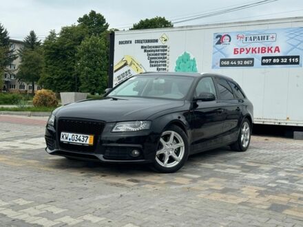 Черный Ауди А4, объемом двигателя 2 л и пробегом 190 тыс. км за 9800 $, фото 1 на Automoto.ua