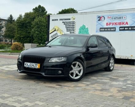 Чорний Ауді А4, об'ємом двигуна 2 л та пробігом 190 тис. км за 9800 $, фото 1 на Automoto.ua