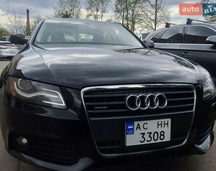 Черный Ауди А4, объемом двигателя 1.98 л и пробегом 269 тыс. км за 8700 $, фото 1 на Automoto.ua