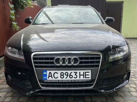 Черный Ауди А4, объемом двигателя 2 л и пробегом 270 тыс. км за 10000 $, фото 1 на Automoto.ua