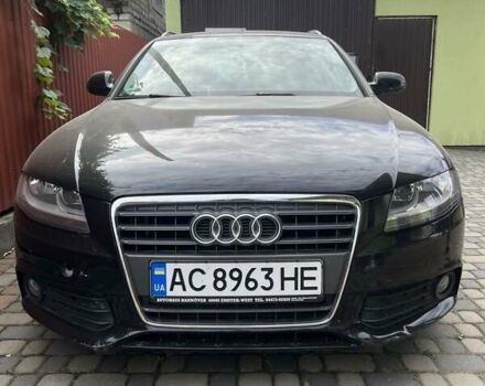 Черный Ауди А4, объемом двигателя 2 л и пробегом 270 тыс. км за 10000 $, фото 1 на Automoto.ua