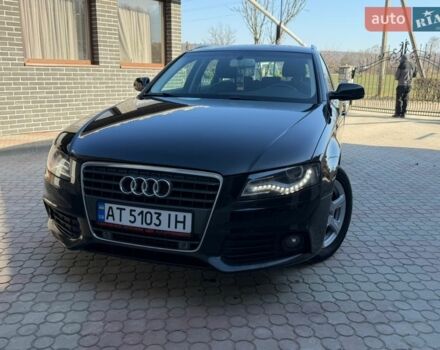 Черный Ауди А4, объемом двигателя 2 л и пробегом 294 тыс. км за 8850 $, фото 1 на Automoto.ua