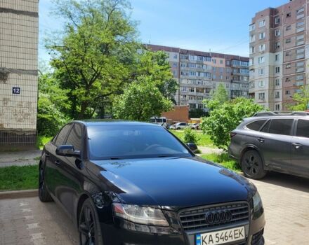 Черный Ауди А4, объемом двигателя 2 л и пробегом 187 тыс. км за 9600 $, фото 1 на Automoto.ua