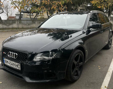 Чорний Ауді А4, об'ємом двигуна 2 л та пробігом 303 тис. км за 7750 $, фото 1 на Automoto.ua