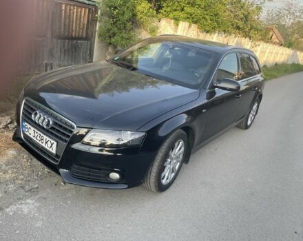 Черный Ауди А4, объемом двигателя 2 л и пробегом 290 тыс. км за 10000 $, фото 1 на Automoto.ua