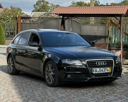 Чорний Ауді А4, об'ємом двигуна 2 л та пробігом 176 тис. км за 9500 $, фото 1 на Automoto.ua