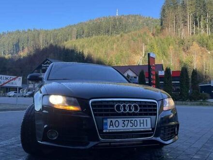 Черный Ауди А4, объемом двигателя 2 л и пробегом 300 тыс. км за 8950 $, фото 1 на Automoto.ua
