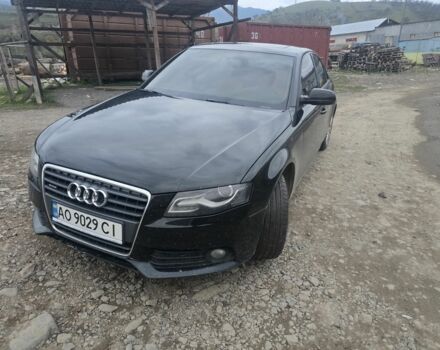 Черный Ауди А4, объемом двигателя 2 л и пробегом 100 тыс. км за 8300 $, фото 1 на Automoto.ua