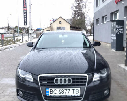 Черный Ауди А4, объемом двигателя 1.98 л и пробегом 206 тыс. км за 9500 $, фото 1 на Automoto.ua
