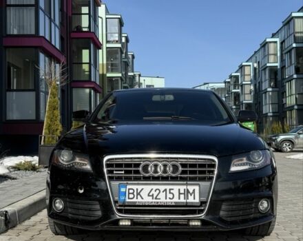 Черный Ауди А4, объемом двигателя 2 л и пробегом 270 тыс. км за 9950 $, фото 1 на Automoto.ua