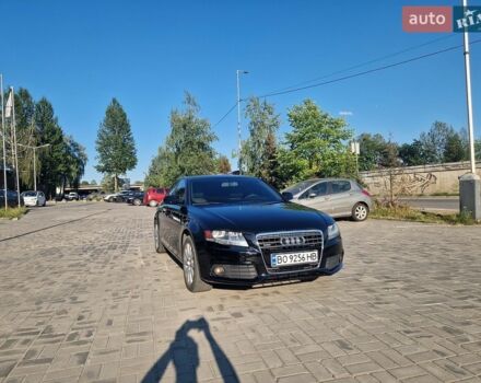 Черный Ауди А4, объемом двигателя 2 л и пробегом 206 тыс. км за 8199 $, фото 1 на Automoto.ua