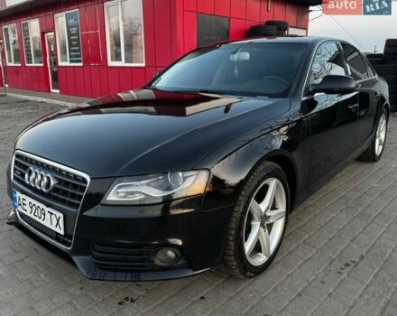 Чорний Ауді А4, об'ємом двигуна 2 л та пробігом 215 тис. км за 10500 $, фото 1 на Automoto.ua