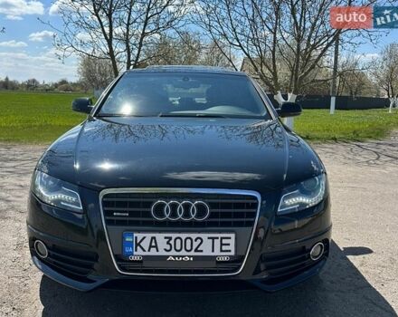 Черный Ауди А4, объемом двигателя 2 л и пробегом 192 тыс. км за 9500 $, фото 1 на Automoto.ua