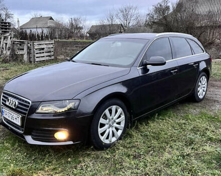 Черный Ауди А4, объемом двигателя 2 л и пробегом 380 тыс. км за 10500 $, фото 1 на Automoto.ua