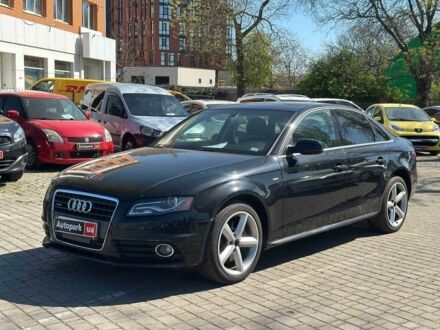 Черный Ауди А4, объемом двигателя 2 л и пробегом 280 тыс. км за 7020 $, фото 1 на Automoto.ua