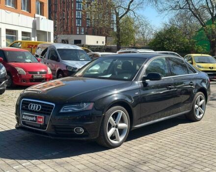 Черный Ауди А4, объемом двигателя 2 л и пробегом 280 тыс. км за 7020 $, фото 1 на Automoto.ua