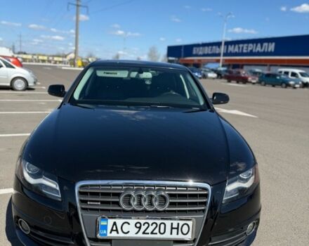 Черный Ауди А4, объемом двигателя 2 л и пробегом 254 тыс. км за 9500 $, фото 1 на Automoto.ua