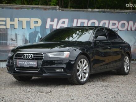 Ауді А4 2012 у Києві на Automoto.ua Чорний Ауді А4, об'ємом двигуна 2 л та пробігом 228 тис. км за 14500 $, фото 1 на Automoto.ua