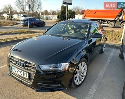 Черный Ауди А4, объемом двигателя 1.98 л и пробегом 295 тыс. км за 12000 $, фото 1 на Automoto.ua