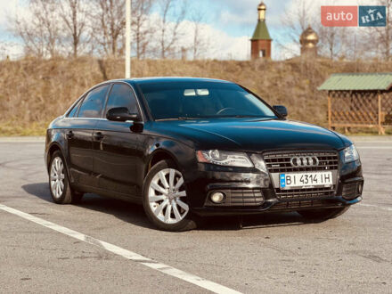 Черный Ауди А4, объемом двигателя 1.98 л и пробегом 166 тыс. км за 12700 $, фото 1 на Automoto.ua