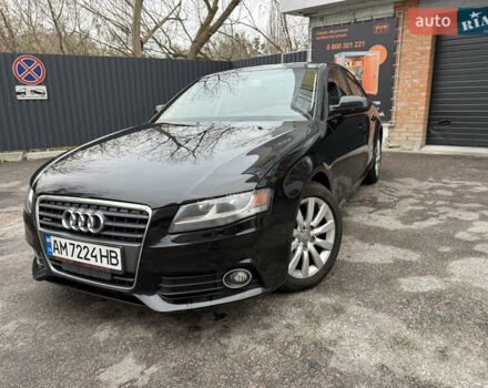 Чорний Ауді А4, об'ємом двигуна 1.98 л та пробігом 264 тис. км за 9600 $, фото 1 на Automoto.ua