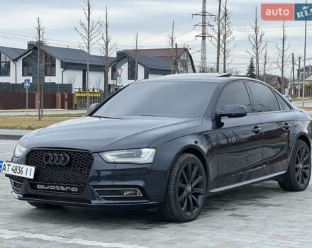 Черный Ауди А4, объемом двигателя 2 л и пробегом 220 тыс. км за 9500 $, фото 1 на Automoto.ua