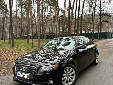 Черный Ауди А4, объемом двигателя 1.98 л и пробегом 265 тыс. км за 9350 $, фото 1 на Automoto.ua