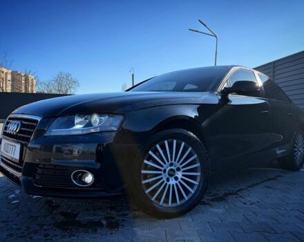 Черный Ауди А4, объемом двигателя 2 л и пробегом 180 тыс. км за 10700 $, фото 1 на Automoto.ua