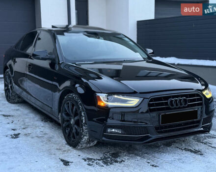 Черный Ауди А4, объемом двигателя 2 л и пробегом 285 тыс. км за 10250 $, фото 1 на Automoto.ua
