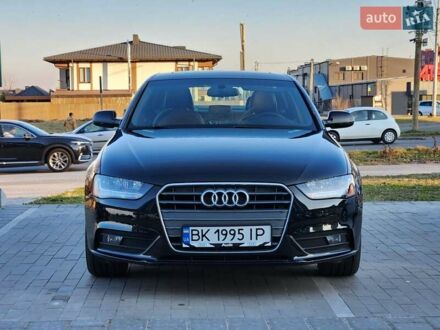 Ауді А4 2013 у Рівному на Automoto.ua Чорний Ауді А4, об'ємом двигуна 1.98 л та пробігом 173 тис. км за 12700 $, фото 1 на Automoto.ua